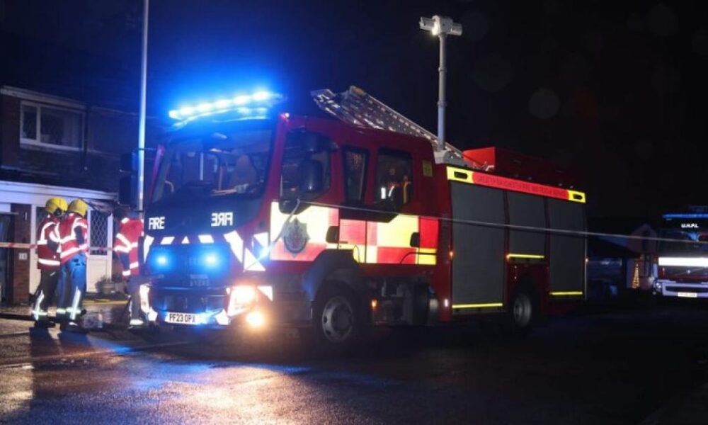 Firefighters called to tackle blaze at Abbey Drive, Bury