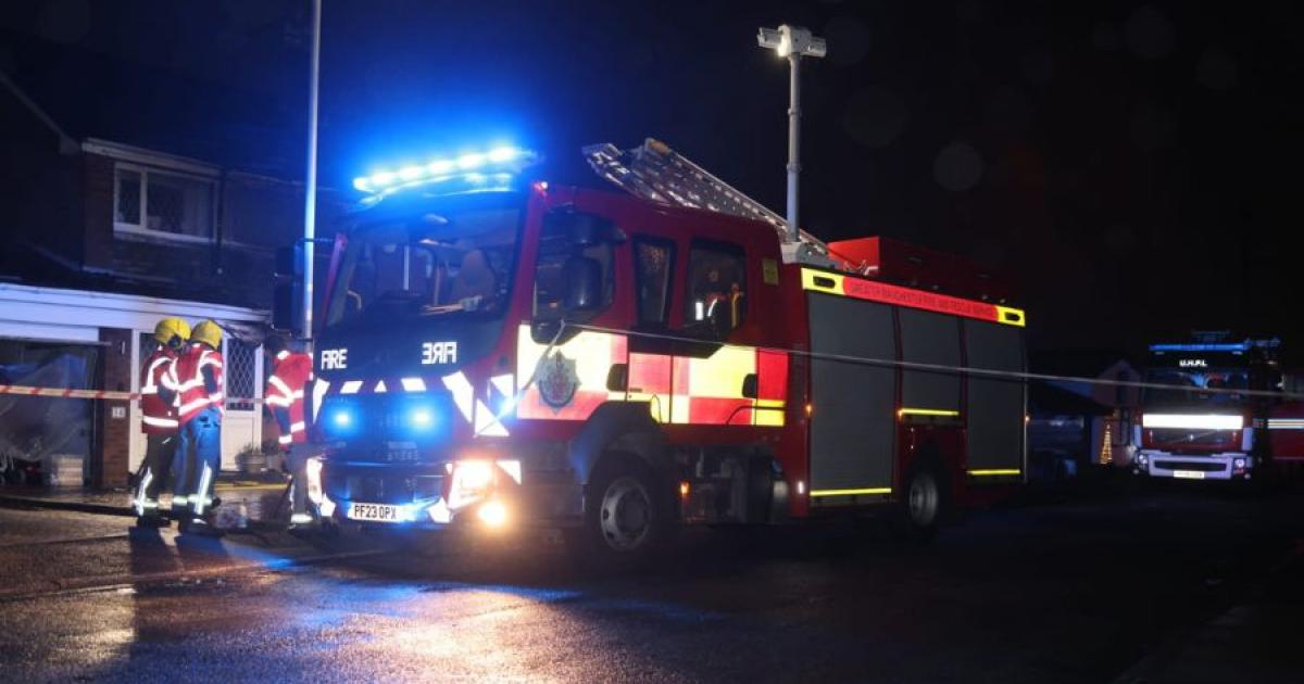 Firefighters called to tackle blaze at Abbey Drive, Bury