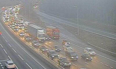 Breaking: M61 southbound partially blocked and lane closure on M60