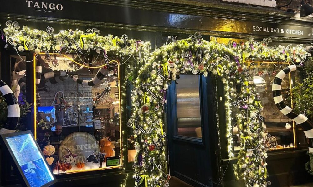 Try Tango Durham's Nightmare Before Christmas festive menu