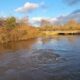 River Derwent, between Malton and Norton on flood alert
