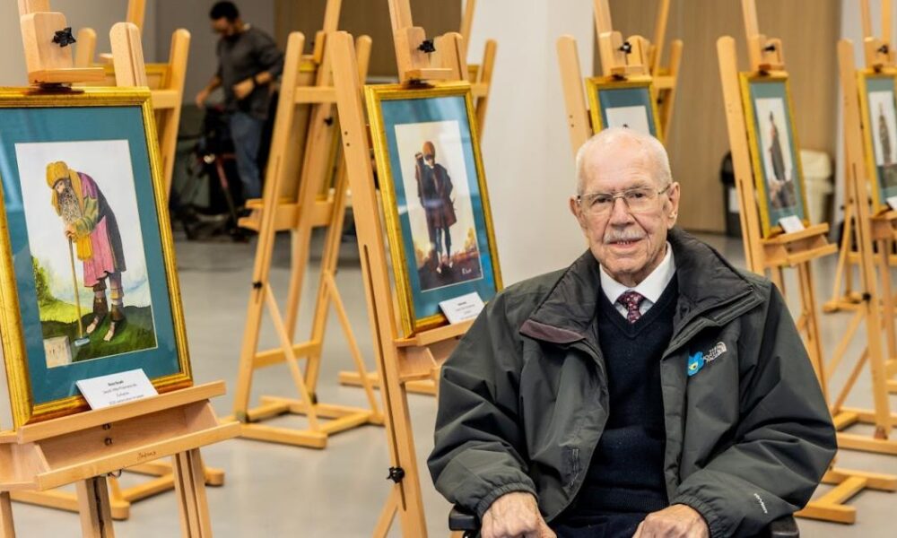 Paintings by hospice patient in Bishop Auckland exhibition