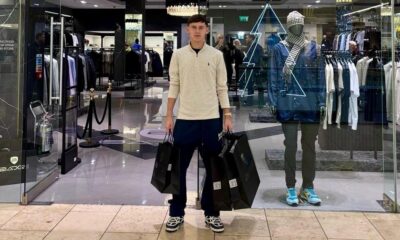 Sunderland's Chris Rigg spotted at Metrocentre, Gateshead