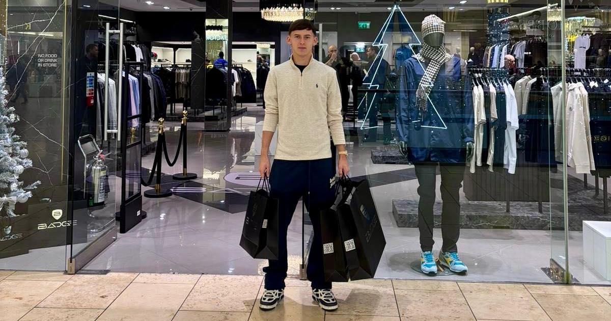 Sunderland's Chris Rigg spotted at Metrocentre, Gateshead