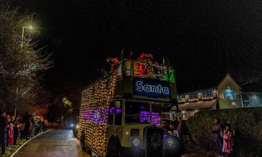 29 pictures as Stockton's Santa bus tour begins in style