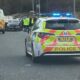 Emergency services called to three-car crash in Moses Gate