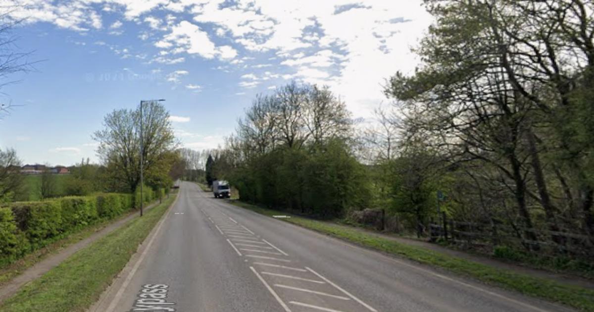 Police attend two-car crash on the A6 near Blackrod