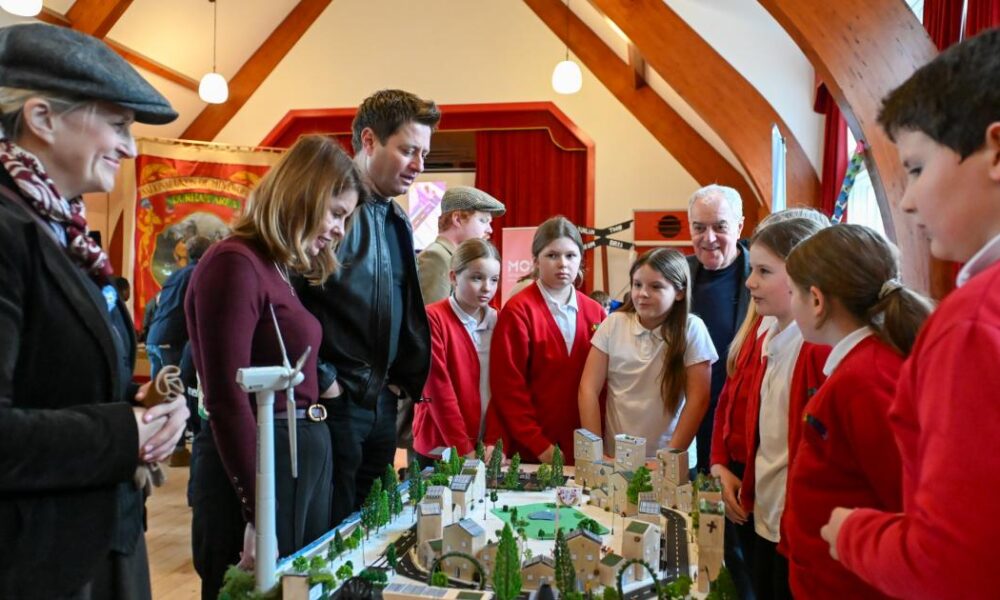 Beamish event sees George Clarke join pupils reimagining future homes