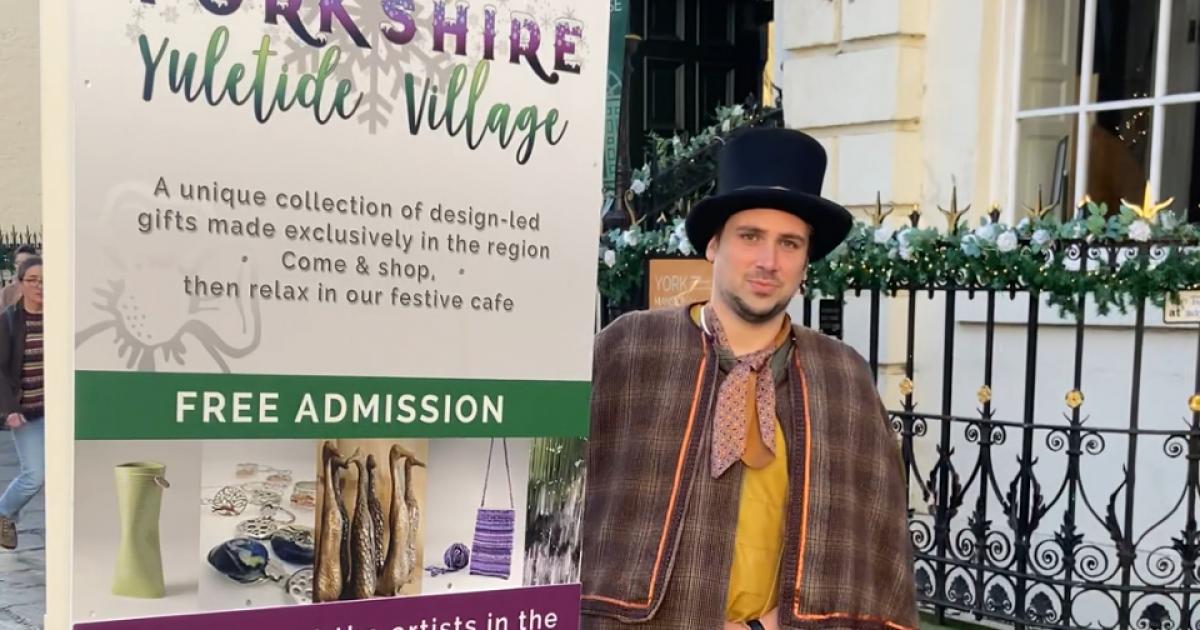 York Christmas market: Yorkshire Yuletide Village, Guildhall