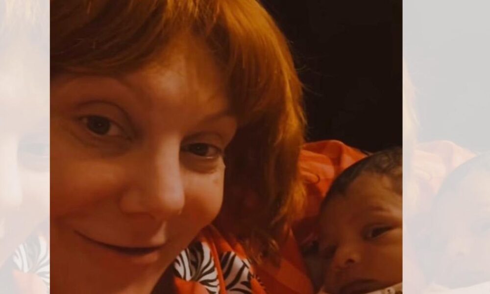 How Sophie Willan celebrated 2 weeks since her baby was born