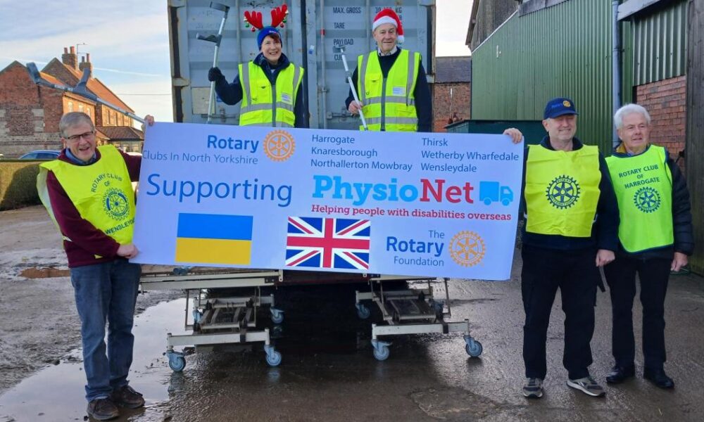 North Yorkshire Rotary clubs fund medical equipment for Ukraine