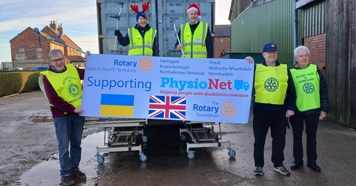 North Yorkshire Rotary clubs fund medical equipment for Ukraine