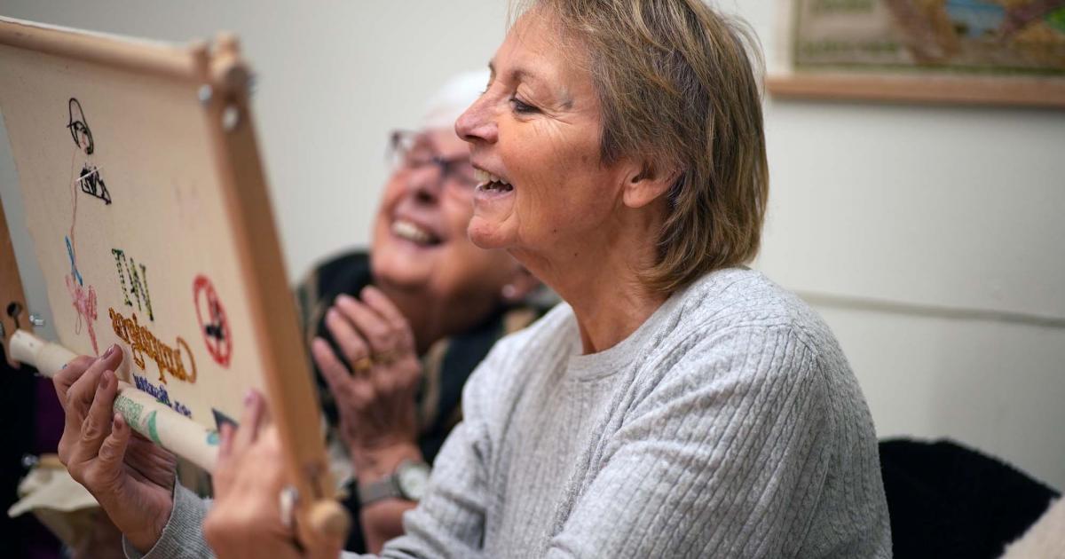 Tapestry celebrates Blackhall Women's Institute history