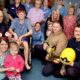 County Durham and Darlington firefighters visit Treetops ward