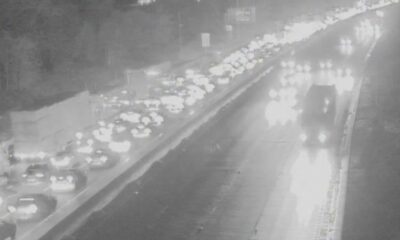 Motorway traffic stopped and emergency services on scene - live updates