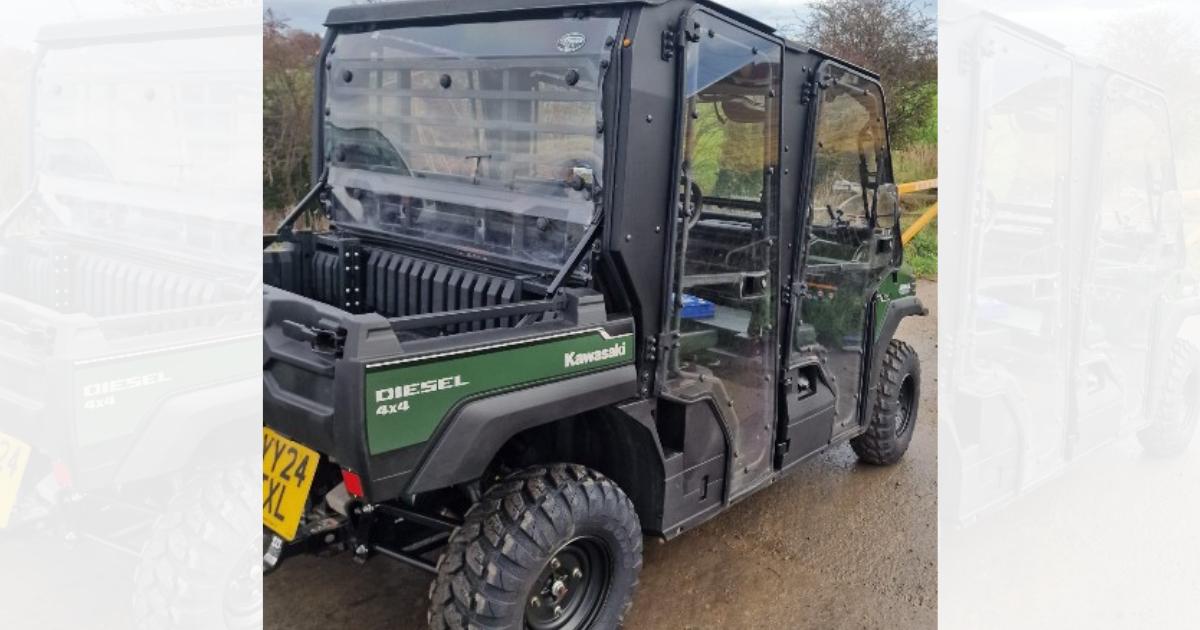 2024 Kawasaki Mule stolen from North Yorkshire business