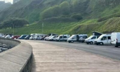 Town council backs ‘controlled overnight parking’ on Marine Drive