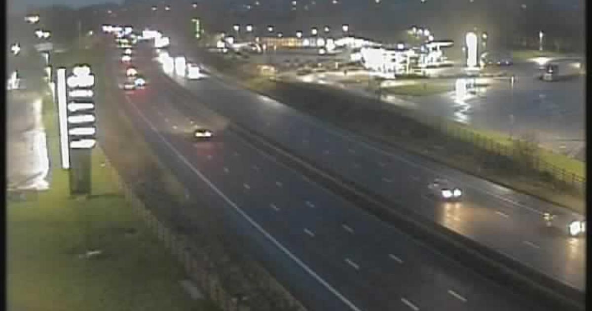 Traffic being held on M61 after accident - live updates