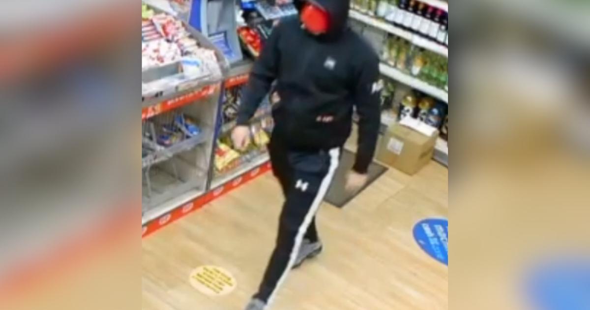 Attempted robber caught on camera in Holgate Road shop