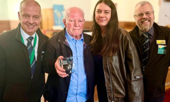 Great-grandad from Horden wins 'Neighbour of the Year' award