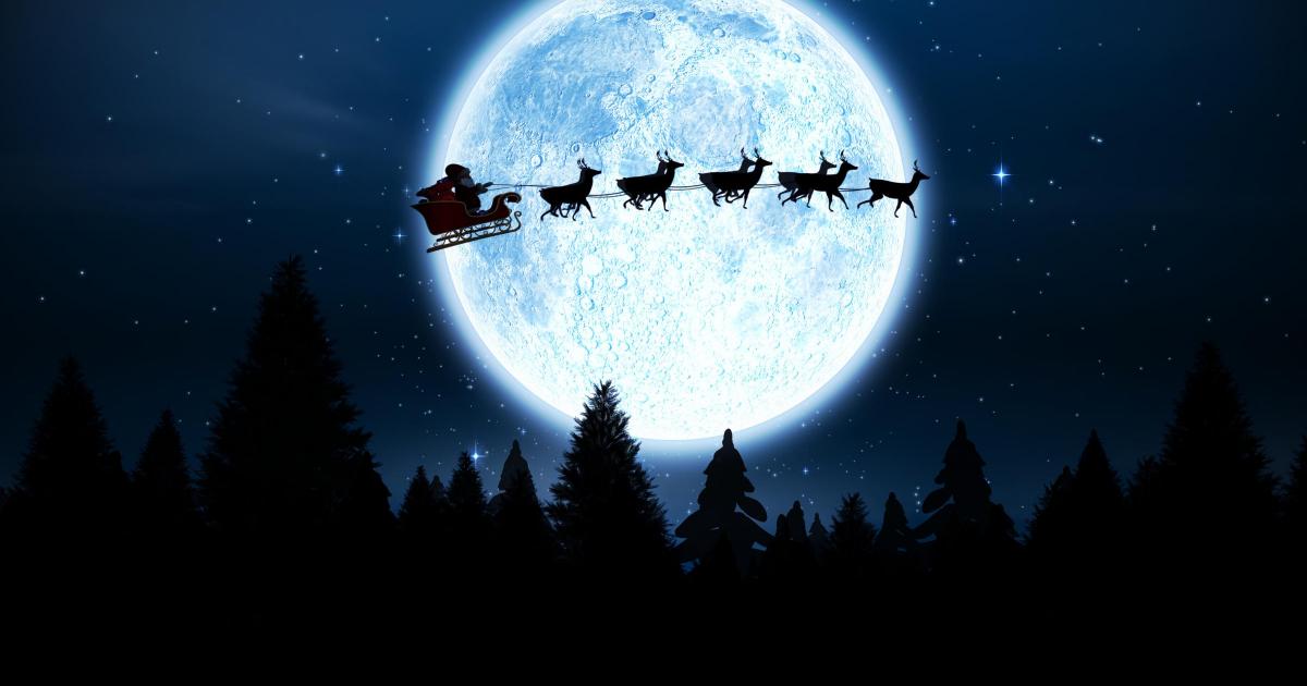 How to see Santa's sleigh in UK skies this Christmas