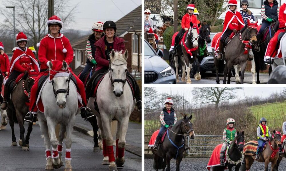 Harwood's annual Christmas Ride spreads festive cheer