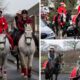 Harwood's annual Christmas Ride spreads festive cheer