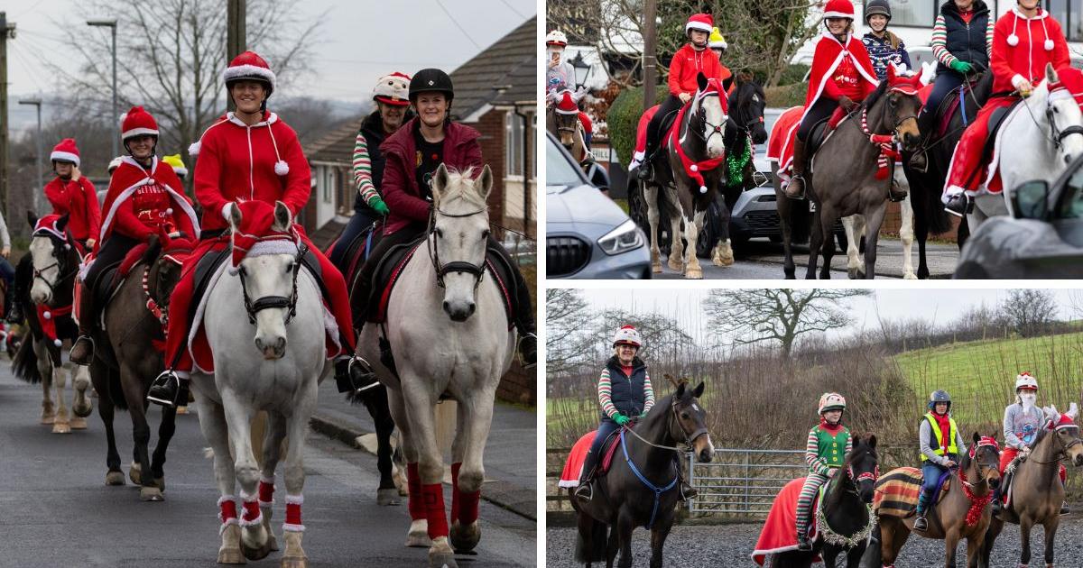 Harwood's annual Christmas Ride spreads festive cheer