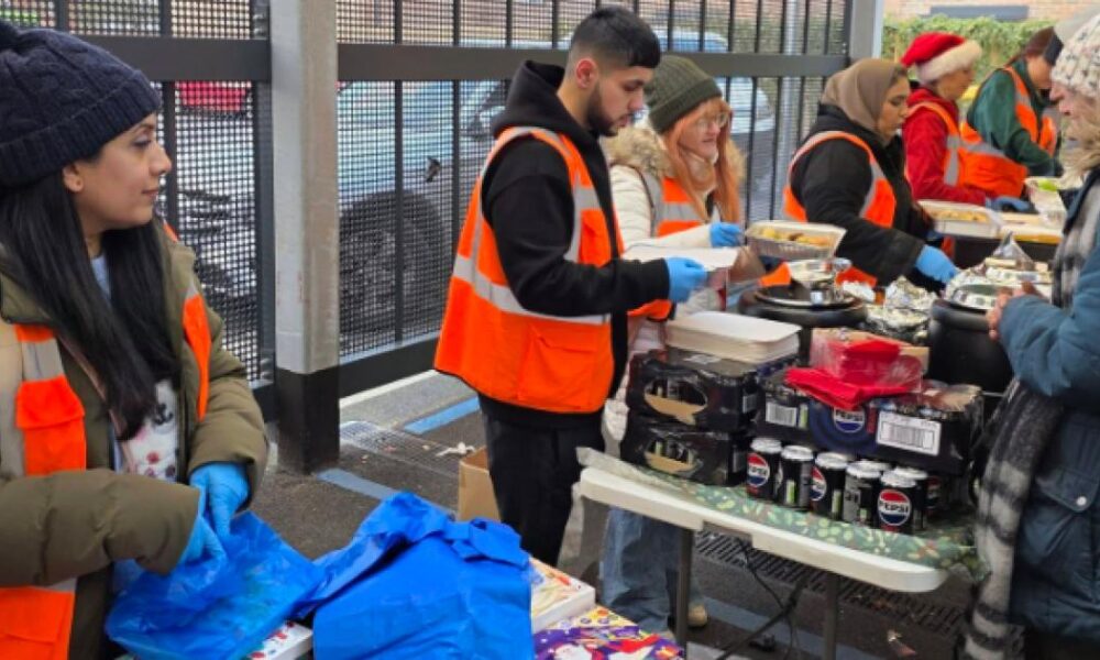 Homeless Aid UK supports those in need this Christmas day