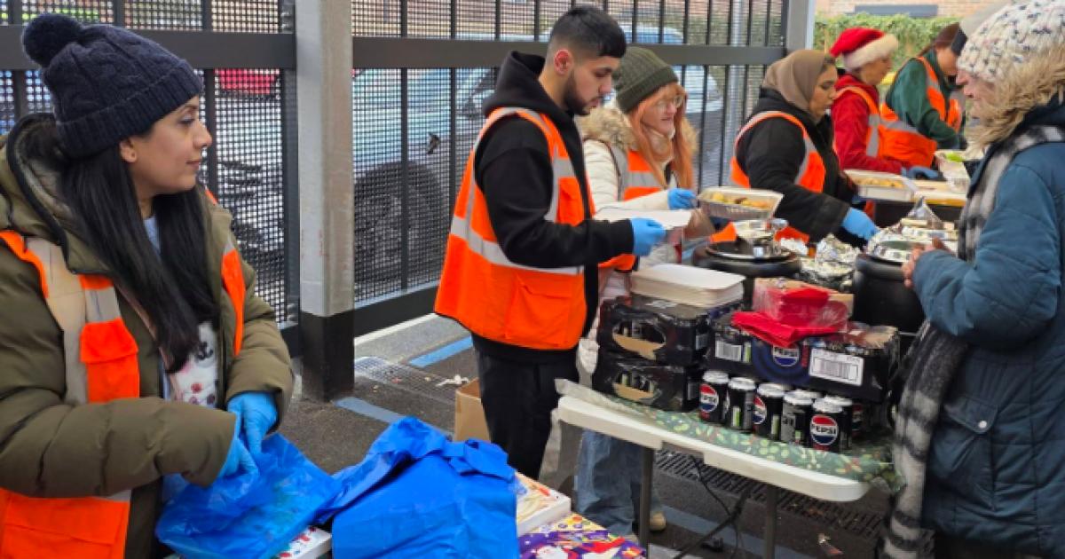 Homeless Aid UK supports those in need this Christmas day