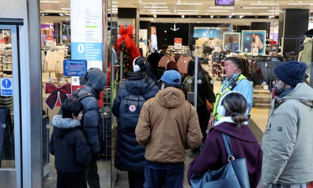 Boxing Day sales begin as shoppers queue in North East