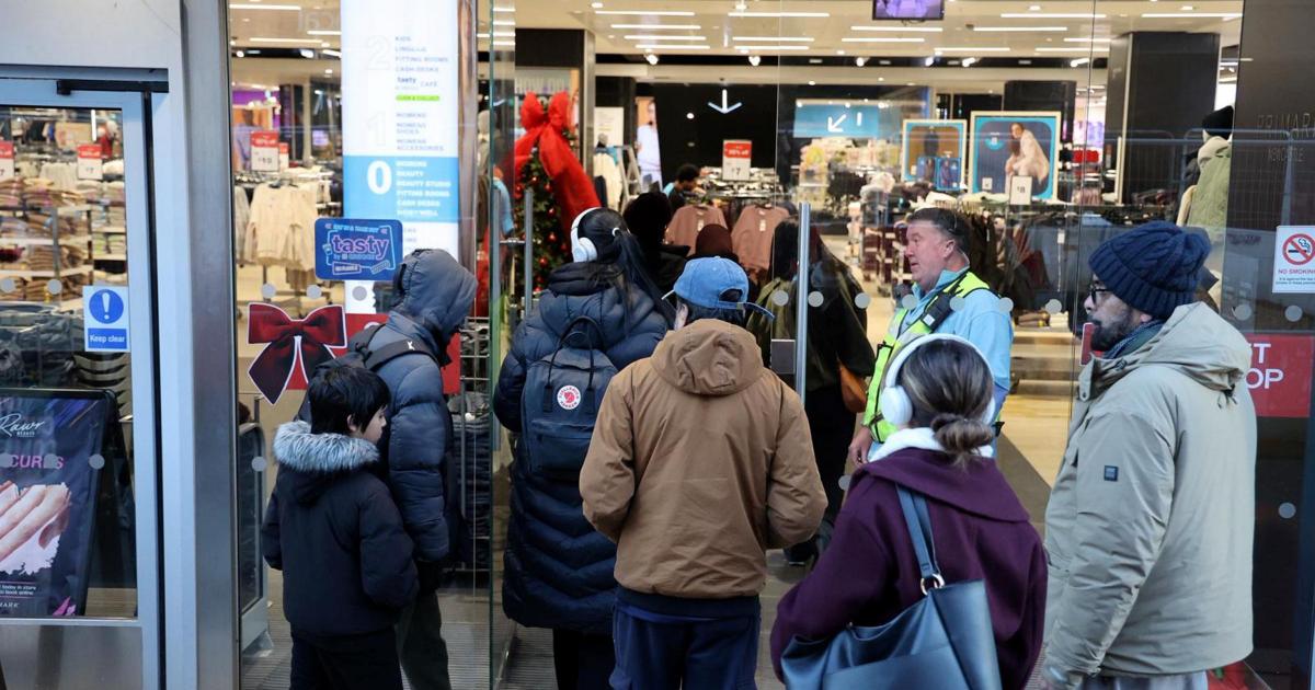 Boxing Day sales begin as shoppers queue in North East