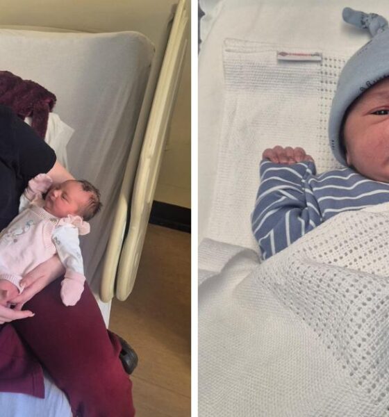 Royal Bolton Hospital welcomes two Christmas Day babies