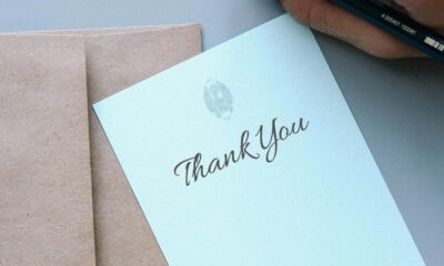 It's polite to send thank you cards - but many don't