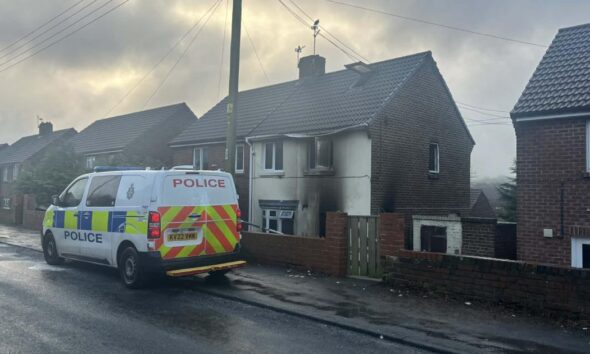 LIVE: Police on scene after Boxing Day blaze 'engulfed' house in Lanchester