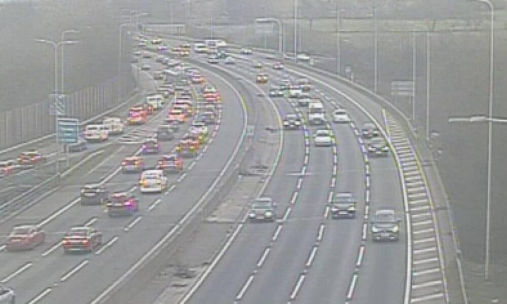 Recap: Delays and closures on major motorway after crash