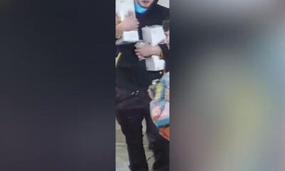 CCTV: Criminal damage at Black Lion Hotel in Scarborough