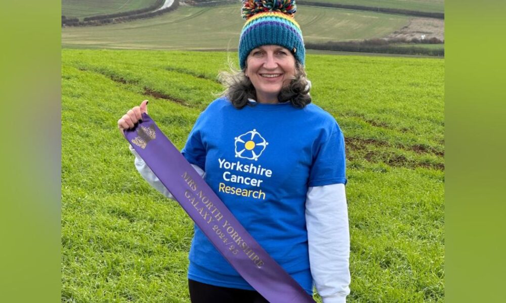 Scarborough woman's 'bold decision' championing cancer charity