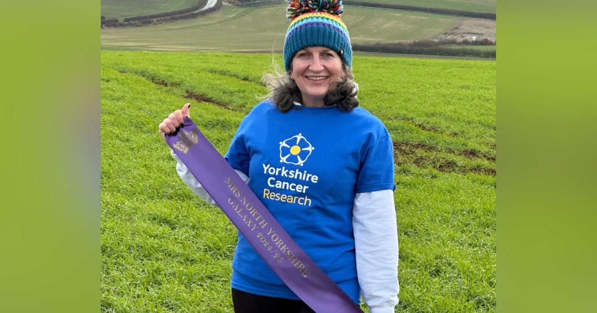 Scarborough woman's 'bold decision' championing cancer charity