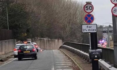 Child taken to hospital after three vehicle crash