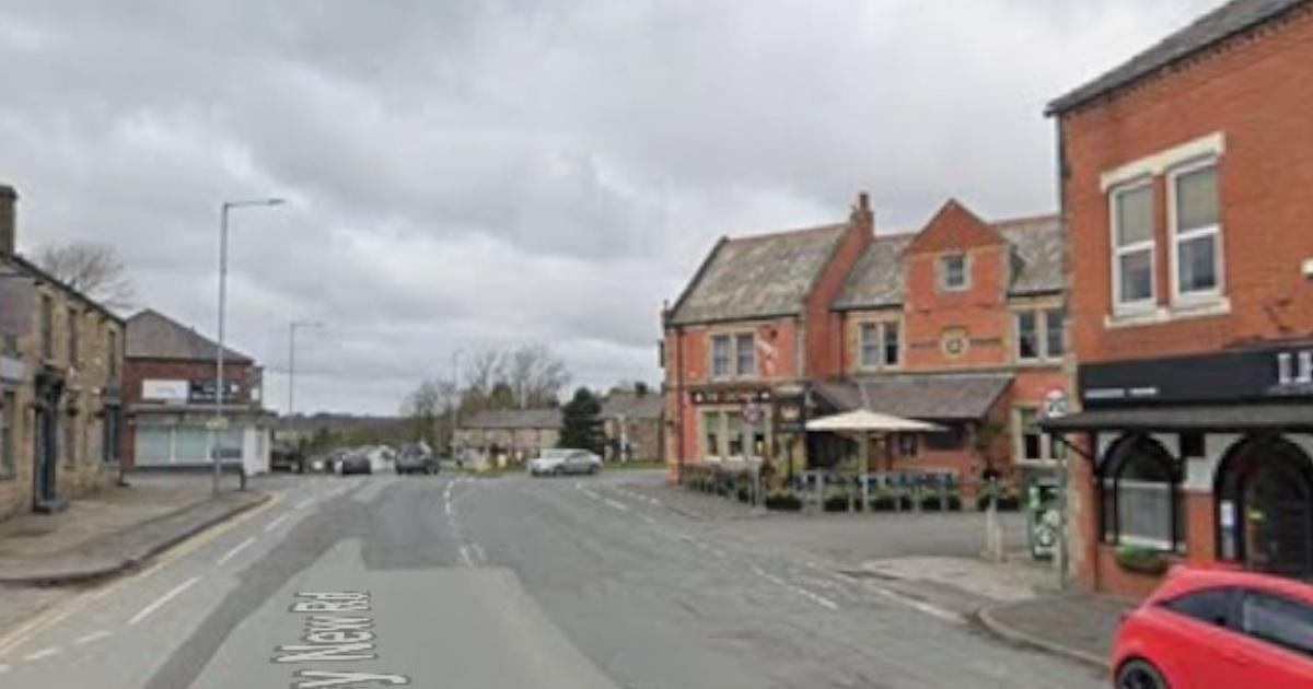 Horwich: police attend three car crash on roundabout