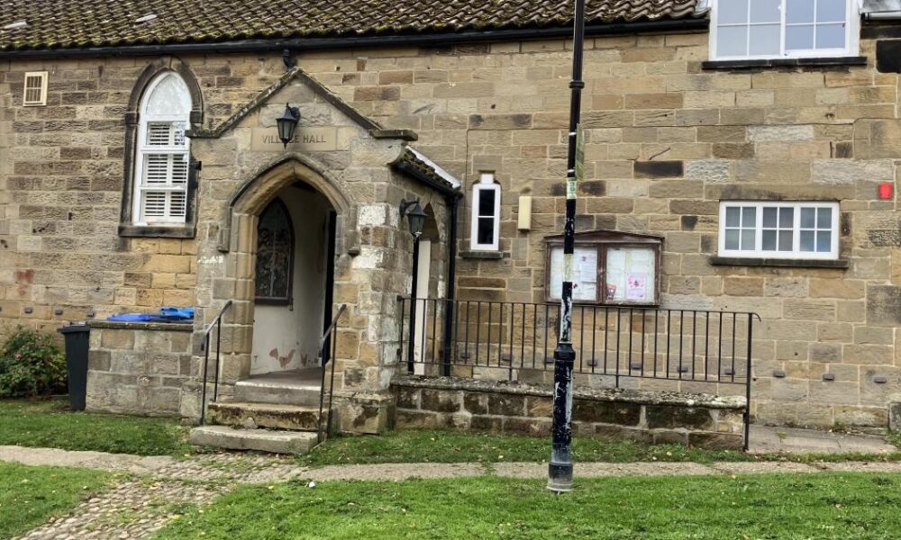 Osmotherley's village hall upgraded crockery with grant