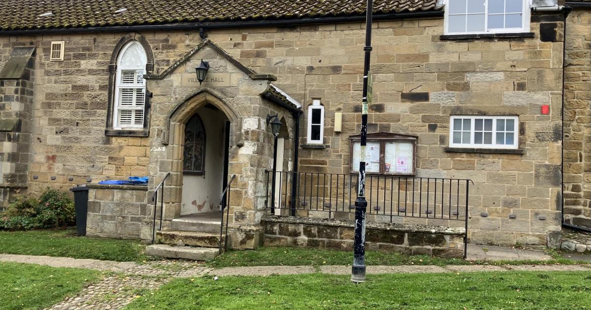 Osmotherley's village hall upgraded crockery with grant