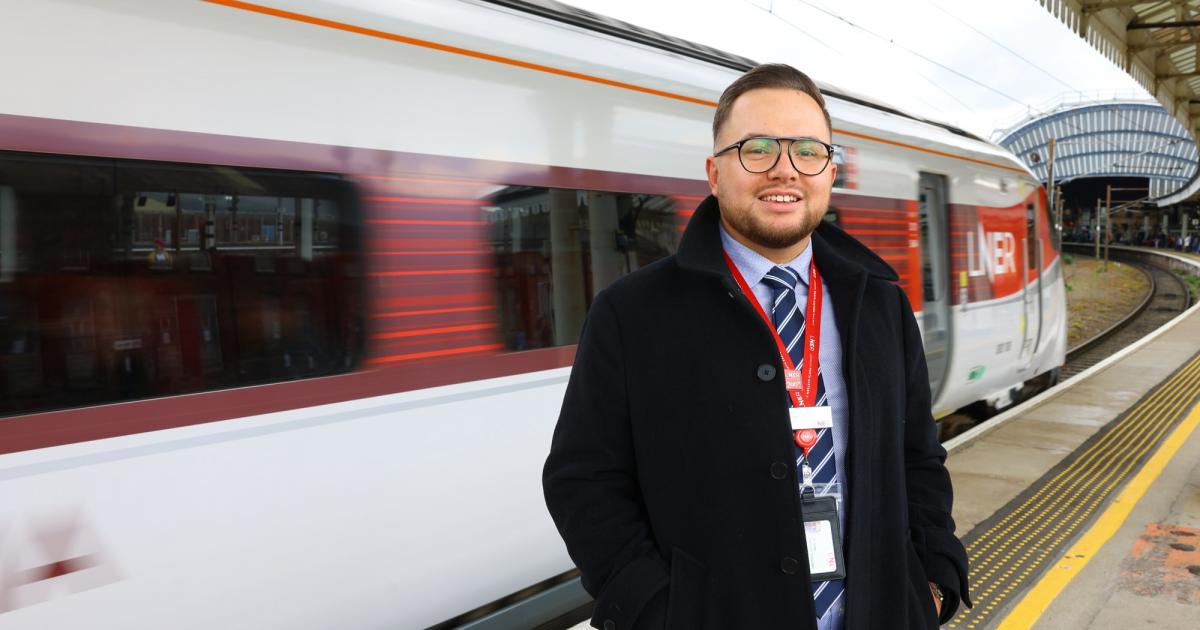 Carter Goodby from LNER awarded BEM for rail inclusion work