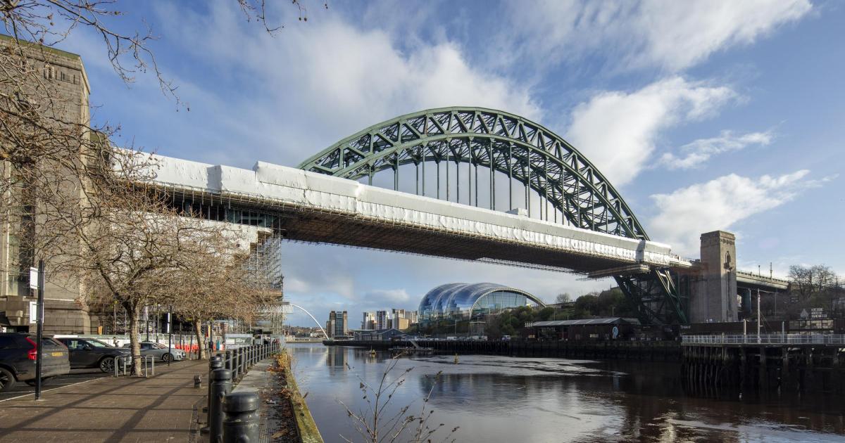Huge Tyne Bridge repairs on track to finish by 2028