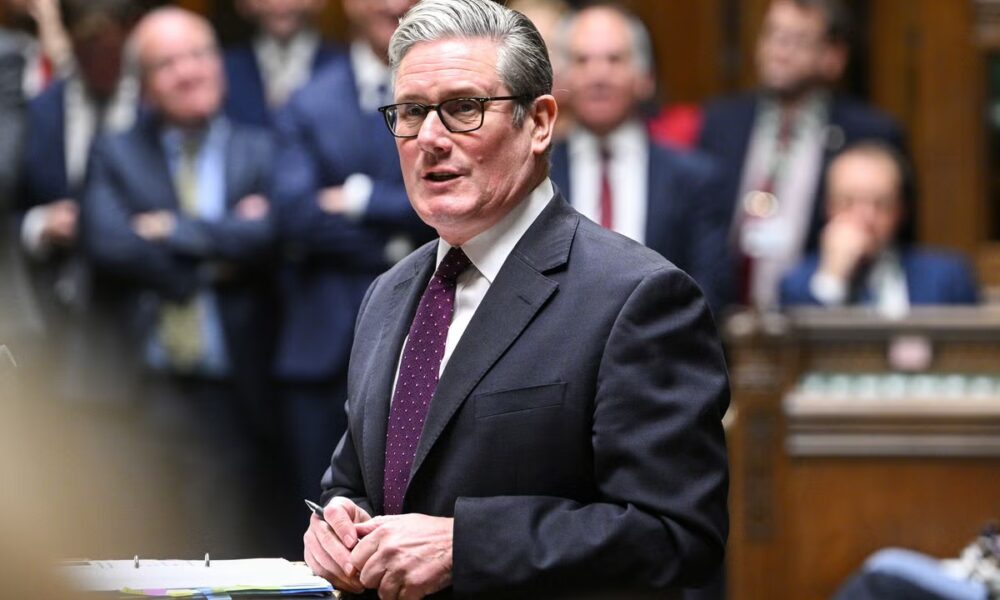 Keir Starmer’s shift to the right to combat Nigel Farage threat is ‘utterly doomed’, union boss warns