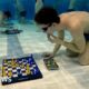Underwater chess champions compete for world title