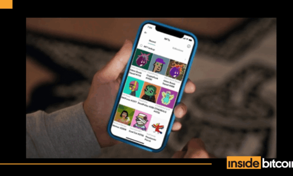 NFT sales by chains in the past 7 days