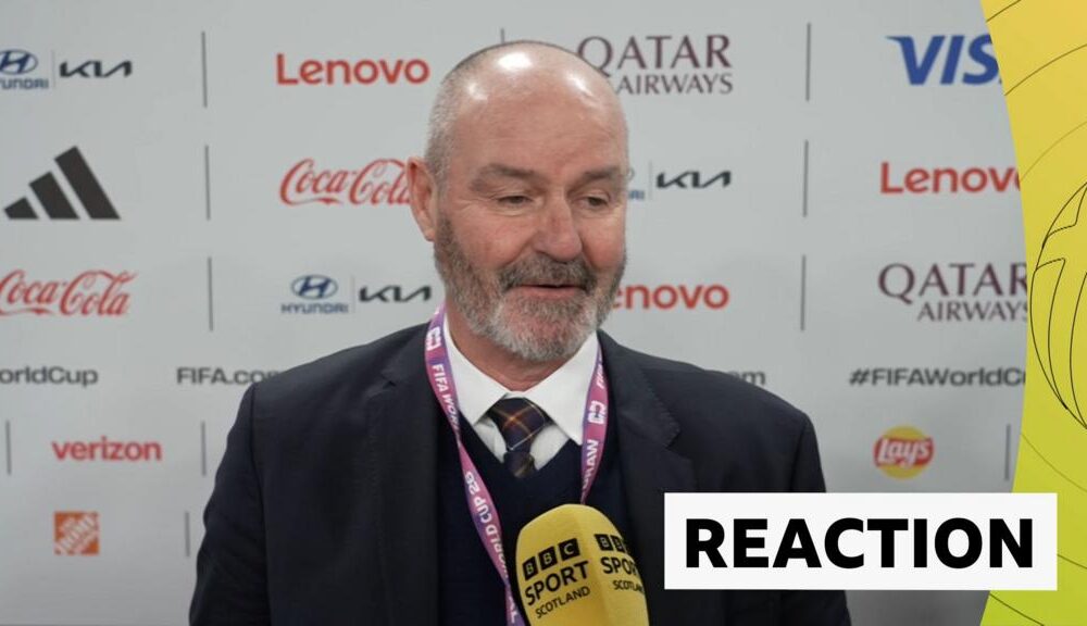 Scotland manager Steve Clarke