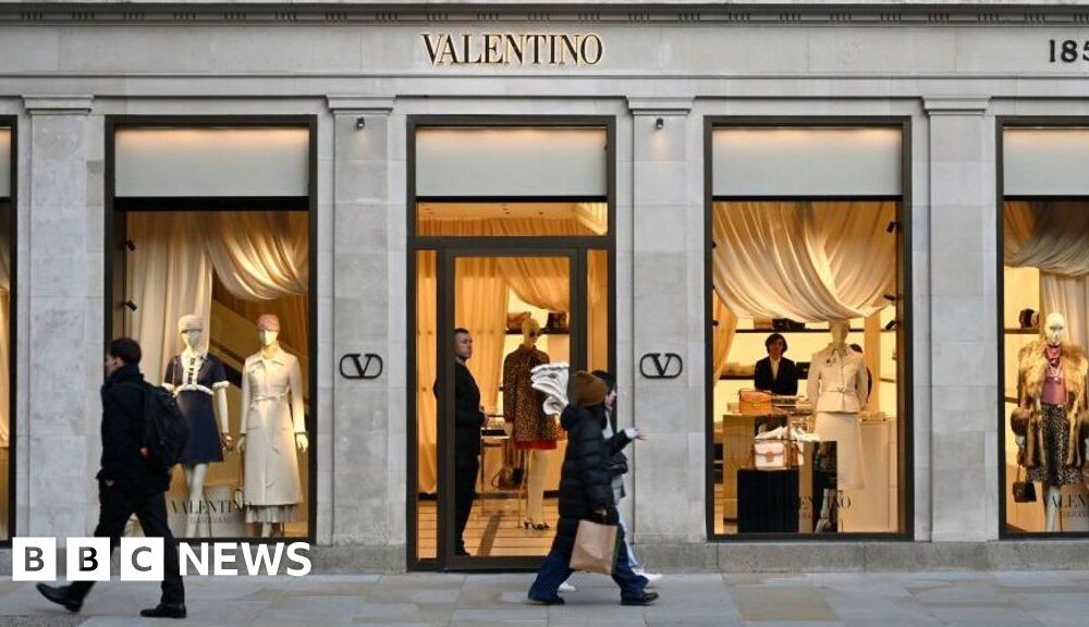 Valentino criticised over 'disturbing' AI handbag ads